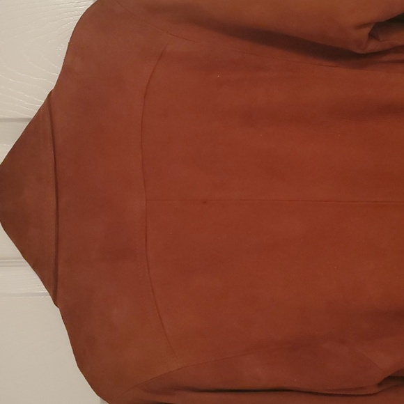 TFC Women's Belted Suede Trench Coat - Picture 13 of 16